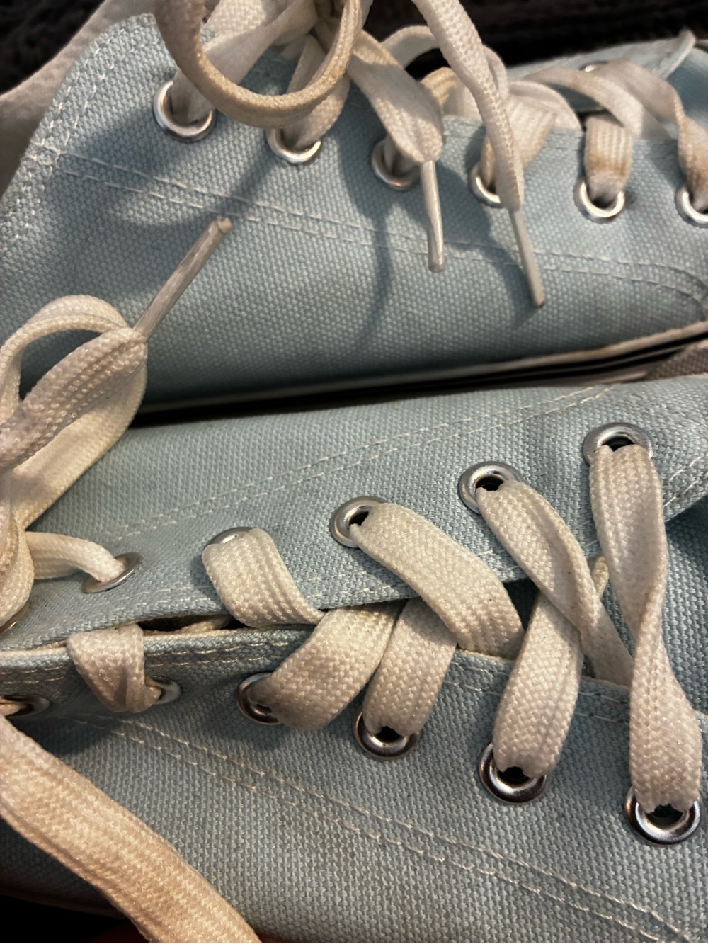 Pale Sky Blue Summer Sneakers - Picture 9 of 12